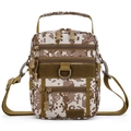 Tactische crossbodytas in digitale camouflage met high-density nylon en meerdere zakken - Woestijn Digitale Camouflage