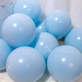 Matte macaron light blue 10-inch thickened latex balloons for party and wedding decor - Macaron Blue