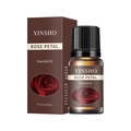 Rosenblüten-ätherisches Öl 10ml in Braunglasflasche mit roter Blumen-Verpackung - Rose