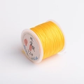 No. 72 yellow nylon thread roll for handmade jewelry and Chinese knot DIY crafts - Yellow No.22 / A-Line/30 Meters