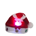 LED Christmas hat for kids ages 2-8 featuring a 3D reindeer design and glowing lights - Reindeer Hat [Kids] LED Light Up
