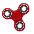 Three-arm red metal fidget spinner with high-performance ABEC-7 608RS bearings - Classic Red 4-Bearing Model