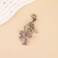 Bowknot Pink Silver