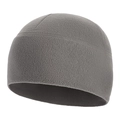Gorro térmico de forro polar gris para hombre y mujer ideal para senderismo y ciclismo - Gris (Ala Ancha)
