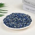 Natural lapis lazuli crushed stones in deep blue finish for aromatherapy decoration - 100 Grams Of Lapis Lazuli (5-7mm)
