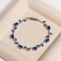 Silver - Blue Stone