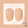 Nude pink gel nail polish color G015 in gloss and matte finish with 7.5ml bottle - Nude Pink (015)