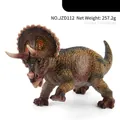 Realistic Corolla Triceratops dinosaur figure with detailed skin texture and brown spots - Corolla Triceratops(JZD112) / 17.5x10x7.5cm