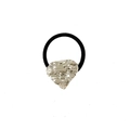 Geplooid Hart 3.5cm / Zilver