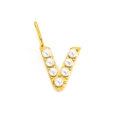 Letter V / Gold