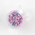 Macro di perle iridescenti 3-5mm per nail art fai-da-te e decorazioni di gioielli - Metallico da Sogno