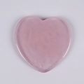 Gua sha in resina rosa a forma di cuore per massaggio facciale e raschiatura dei meridiani - Cuore