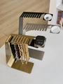 Metallständer für Apple Watch Armbänder und Ladegeräte in Gold, Silber und Schwarz erhältlich - Edelstahl Gold