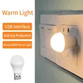 Detail of 3000K warm light portable USB night light with soft eye protection globe - Bare Unit / Y3 Warm Light