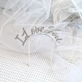 Décoration de gâteau strass perles I love you romantique mariage fête d'anniversaire accessoire - Perle Strass Multicolore I Love You