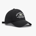 Cappellino da baseball nero traspirante ad asciugatura rapida con ricamo vintage - Nero