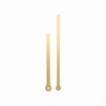 Set lancette orologio in rame spazzolato dorato per orologi al quarzo minimalisti - Oro