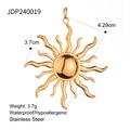 Acier inoxydable Style Rayon de Soleil (JDP240019)
