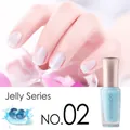 Transparenter Jelly Nagellack Farbe Nr. 02 helles Lavendelgrau Finish 10ML - Nr.02