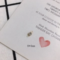 Macro shot of 8x4mm gold plated rhinestone connector charm for DIY earring making - 4mm Double Loop 14K Gold
