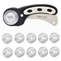 1 Handle + 10 Blades Black