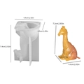 3D giraffe silicone mold for resin casting with precise metric and imperial dimensions - Giraffe Silicone Mold