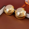 Silver Pin - Gold Smooth Surface