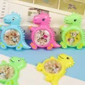 Colorful dinosaur maze toys for kids in blue, pink, green and yellow puzzle variants - Dinosaur Maze