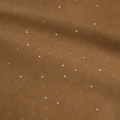 Brown floral wrapping paper with sparkling silver rhinestones for Christmas atmosphere - Natural Beauty / 10 Sheets Set