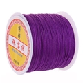 Cordon de bijoux violet foncé n° 72 pour bracelets et colliers faits à la main - Violet