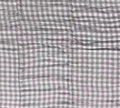 Lange couverture emmaillotage bébé à carreaux gris et blancs en mousseline douce - Carreaux Gris