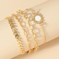 Gold - Sunflower Pendant Style