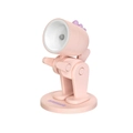 Verstelbare roze dinosaurus mini bureaulamp met een schattig cartoon ontwerp - Magnetische Dinosauriër-Roze
