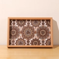 Sunflower Pattern - Natural Frame