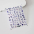 Stickers à ongles adhésifs avec motifs de chiots mignons et desserts TS-2261 - Style Chiot Énergique (TS-2261)