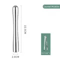 Stainless steel cocktail muddler set with 22.5cm ice crusher and utility ice tongs - 22.5cm All-steel Clip With Ice Bar - Hot Item Price Drop