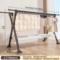 1.5-2.5m Extendable - Selective Version Gunmetal