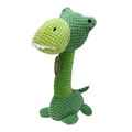 Giocattolo di peluche per animali dinosauro a collo lungo in velluto verde - Dinosauro