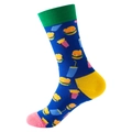 Fast Food Print-Navy