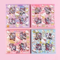 Hello Kitty themed 100-sheet sticker box set in purple pink and blue colors - SZ-332 Pink Cat Theme