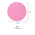 Tapis de pâtisserie rose en silicone 30cm avec motifs et échelles de mesure - Rose