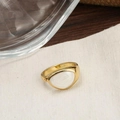 Witte Ovale met 925 Sterling Zilver Markering (J2580)