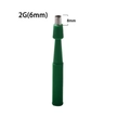 Steriele groene 6mm wegwerp dermal punch met 8mm diepte voor professionele huidpiercing - 2G(6mm)