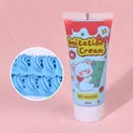 50ml sky blue simulation cream glue for DIY crafts with cartoon bear tube design - 50g + 1 Nozzle / 15# Sky Blue