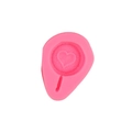 Pink heart lollipop silicone mold for miniature cake fondant and chocolate decoration - Style 5-Heart Lollipop / Pink