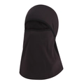 Black fleece-lined thermal balaclava for winter cycling and outdoor sports - L / Coffee