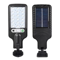 Solar outdoor wall light with 15 COB LED beads, PIR sensor and back solar panel - 616A 16LED (No Remote)