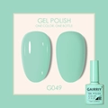 GAIRRIY G049 Mint Green Gel Polish 7.5ml with Glossy and Matte Effect Display - Mint Green (049)