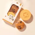Orange Rubycell cushion puff with a portable storage case for dry and wet makeup use - Makeup Companion (Yellow Puff + Storage Case)
