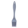 Grey translucent silicone oil brush for baking and BBQ with ergonomic hanging hole - Split Oil Brush / Gray
